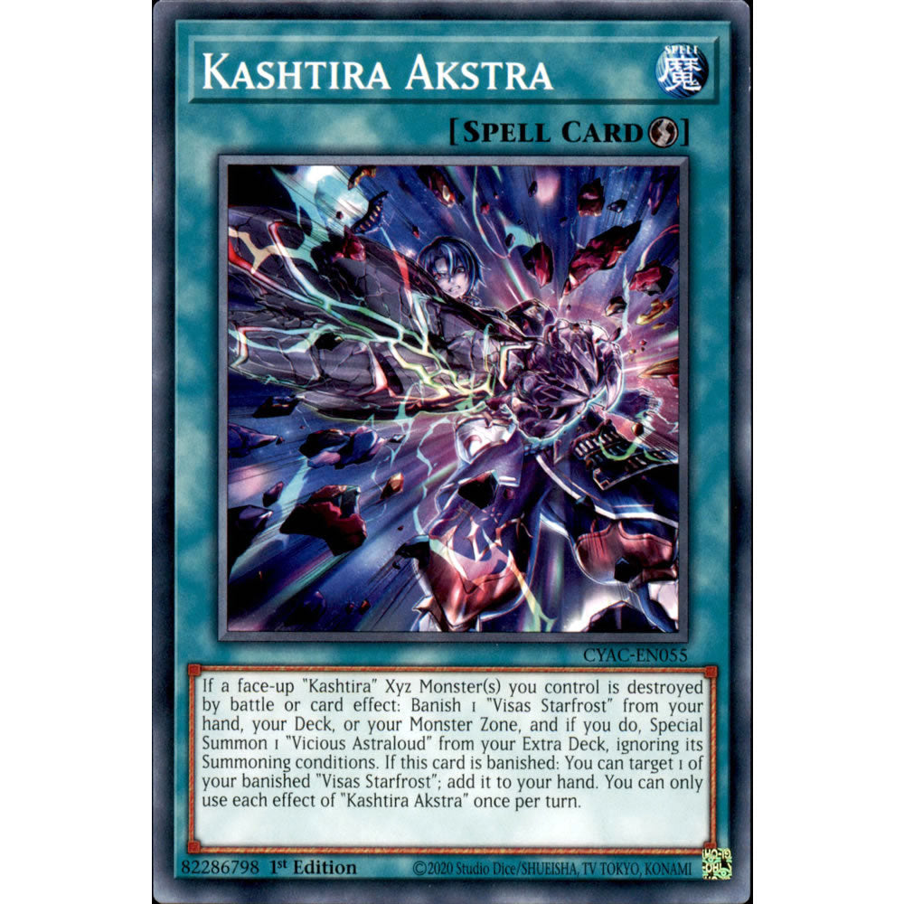 Kashtira Akstra CYAC-EN055 Yu-Gi-Oh! Card from the Cyberstorm Access Set