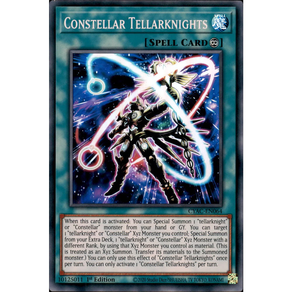 Constellar Tellarknights CYAC-EN064 Yu-Gi-Oh! Card from the Cyberstorm Access Set