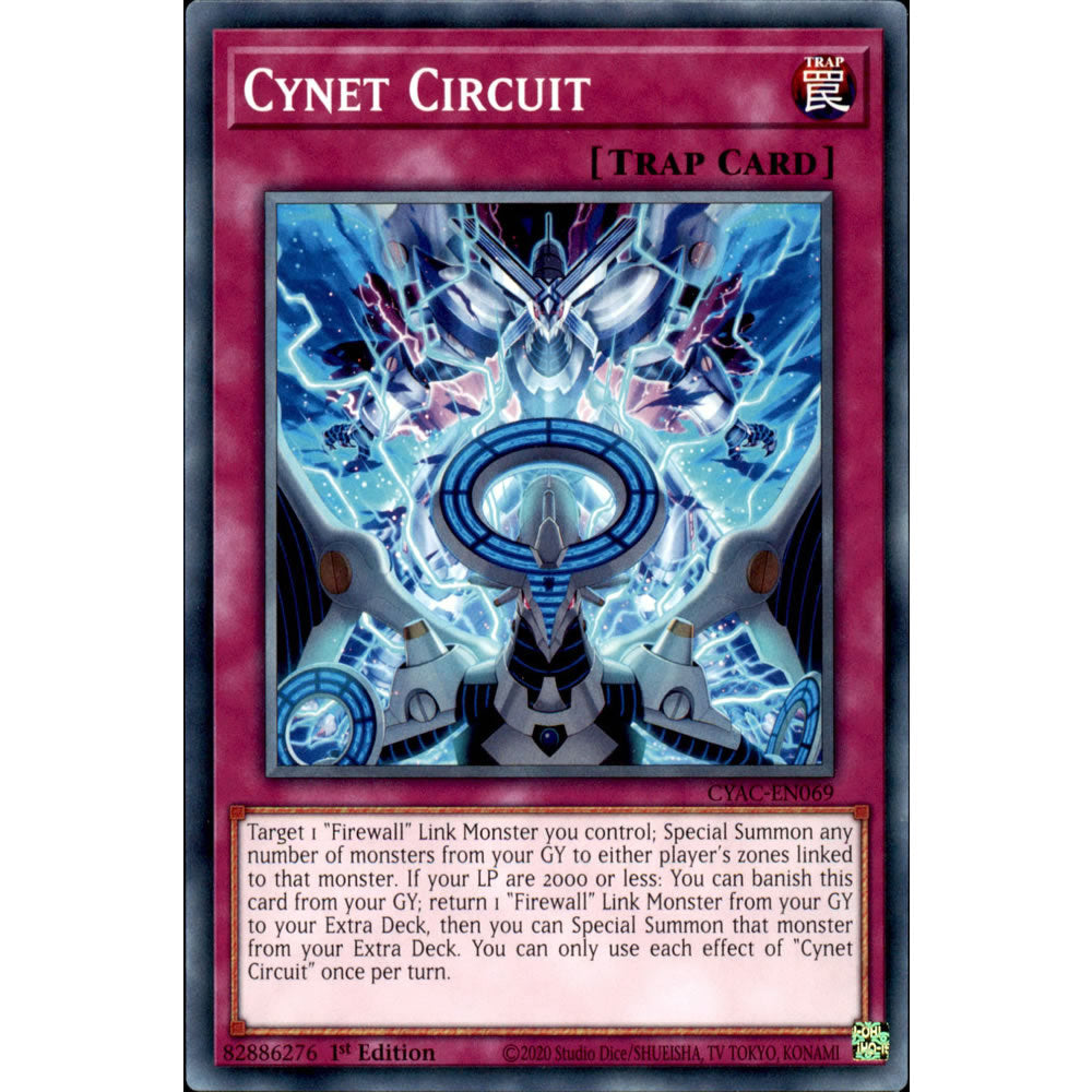 Cynet Circuit CYAC-EN069 Yu-Gi-Oh! Card from the Cyberstorm Access Set
