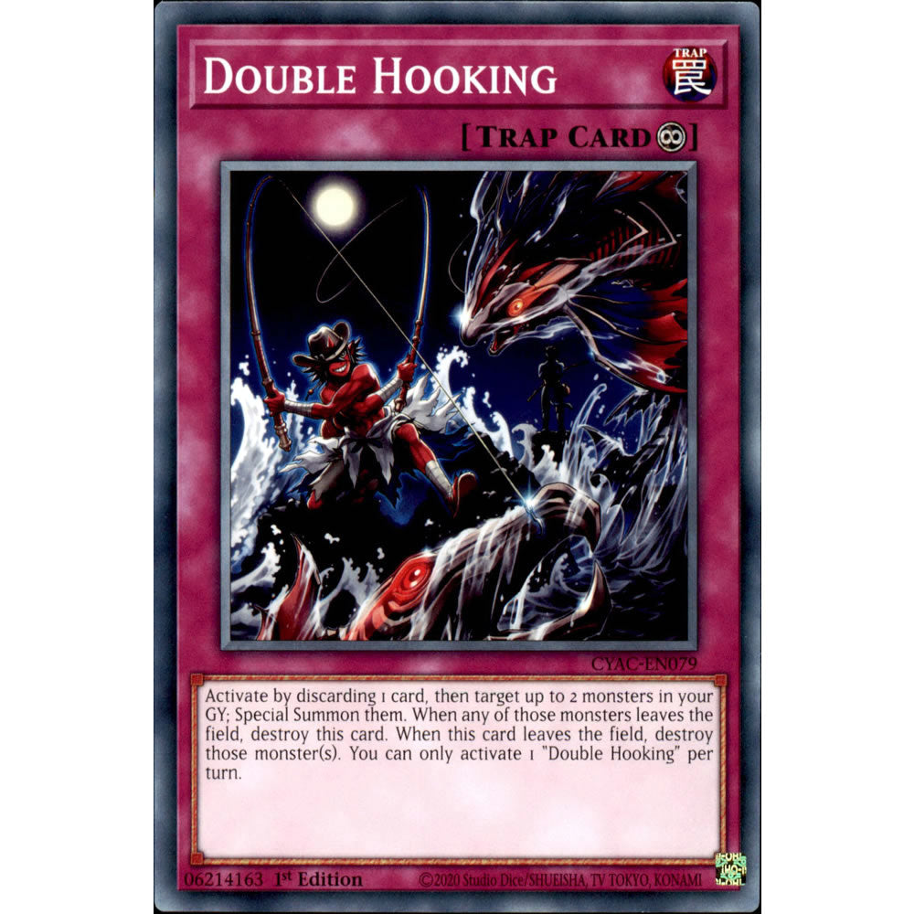 Double Hooking CYAC-EN079 Yu-Gi-Oh! Card from the Cyberstorm Access Set
