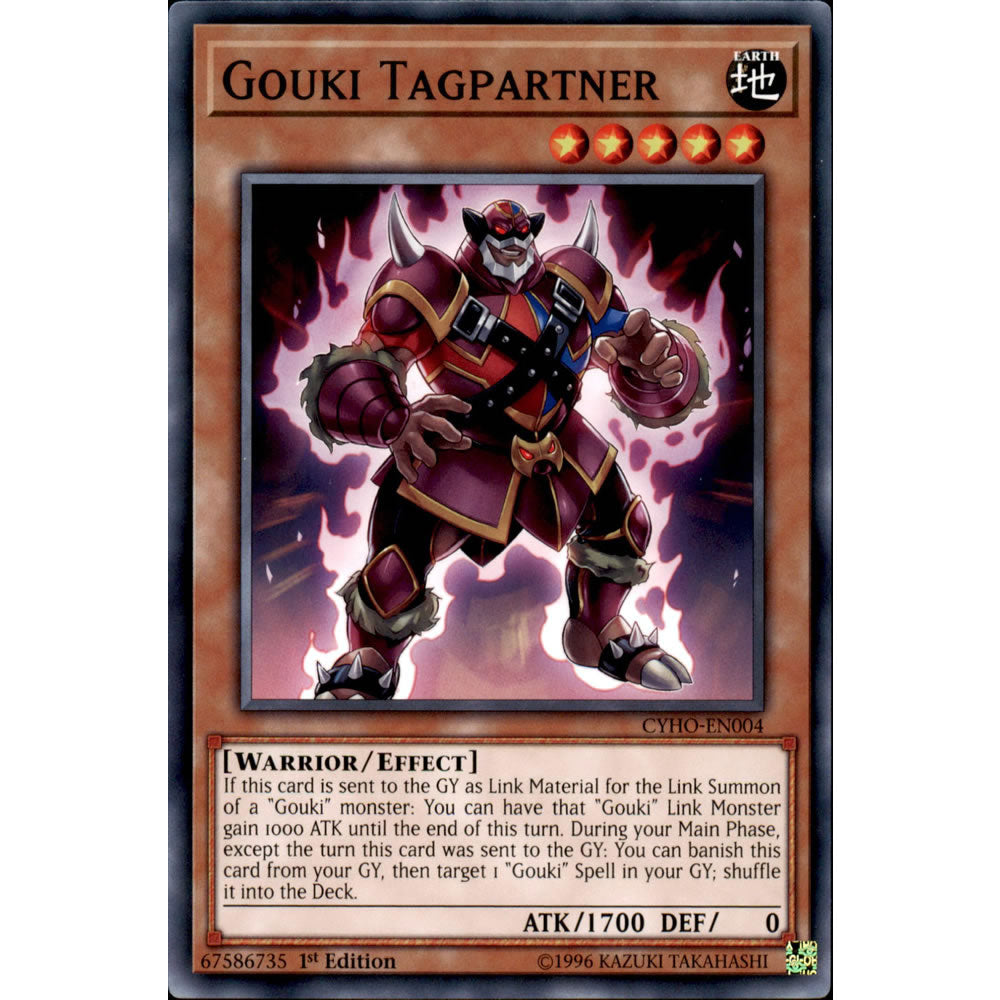 Gouki Tagpartner CYHO-EN004 Yu-Gi-Oh! Card from the Cybernetic Horizon Set