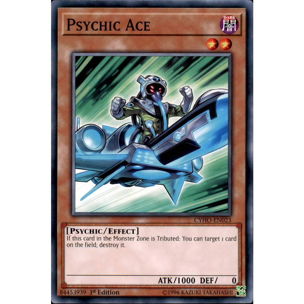 Psychic Ace CYHO-EN023 Yu-Gi-Oh! Card from the Cybernetic Horizon Set