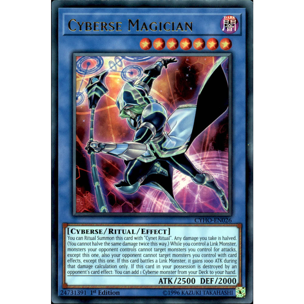 Cyberse Magician CYHO-EN026 Yu-Gi-Oh! Card from the Cybernetic Horizon Set