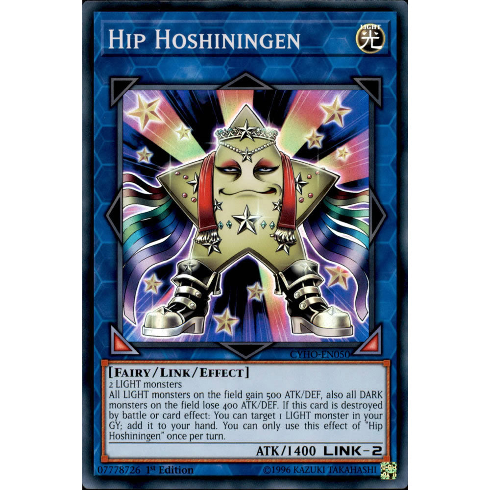 Hip Hoshiningen CYHO-EN050 Yu-Gi-Oh! Card from the Cybernetic Horizon Set
