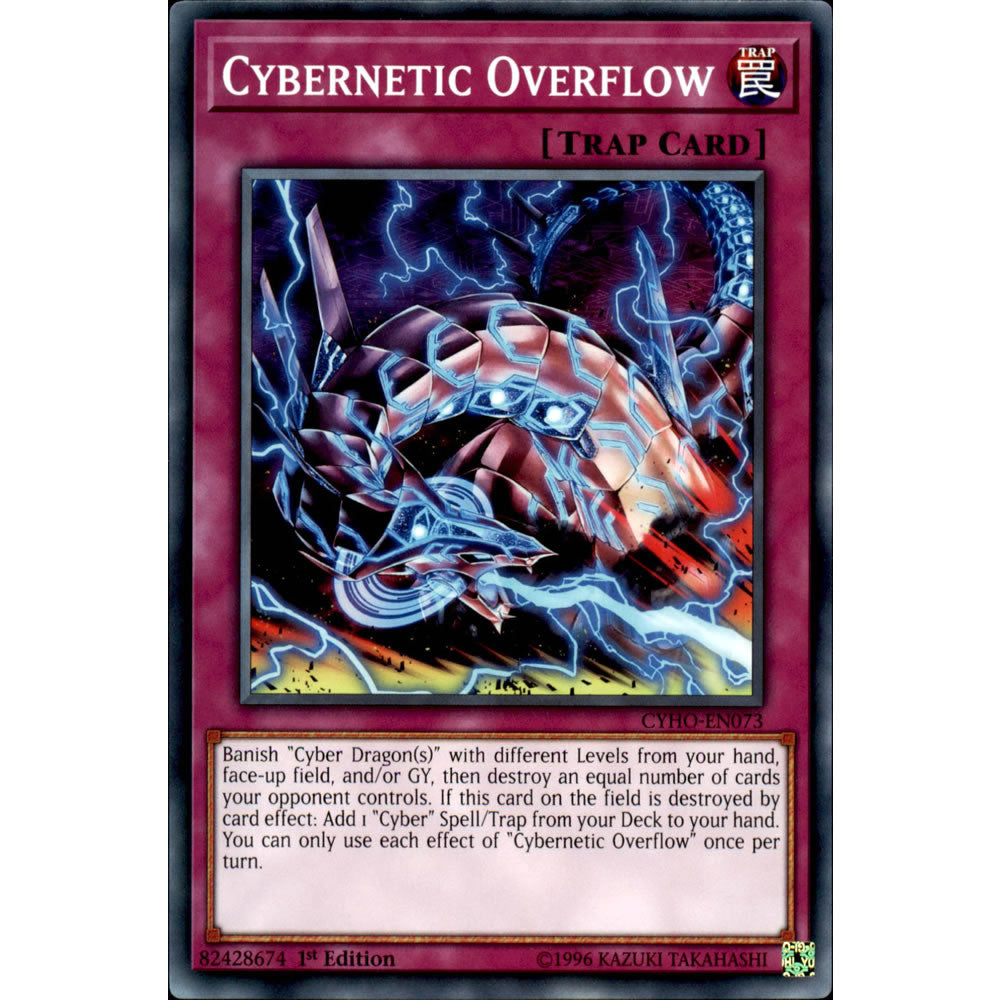 Cybernetic Overflow CYHO-EN073 Yu-Gi-Oh! Card from the Cybernetic Horizon Set