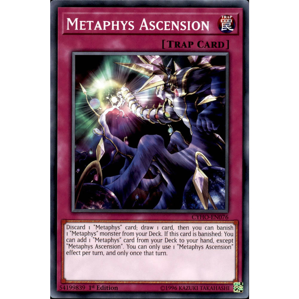 Metaphys Ascension CYHO-EN076 Yu-Gi-Oh! Card from the Cybernetic Horizon Set