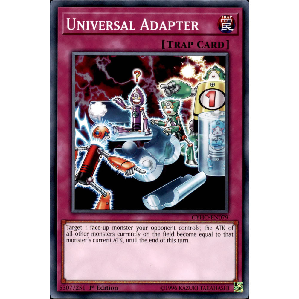 Universal Adapter CYHO-EN079 Yu-Gi-Oh! Card from the Cybernetic Horizon Set