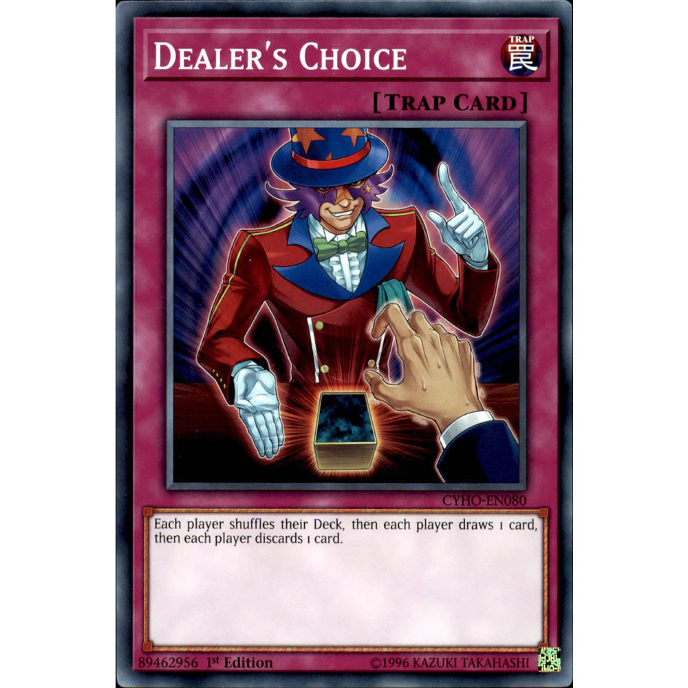 Dealer's Choice CYHO-EN080 Yu-Gi-Oh! Card from the Cybernetic Horizon Set
