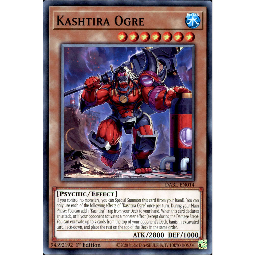 Kashtira Ogre DABL-EN014 Yu-Gi-Oh! Card from the Darkwing Blast Set