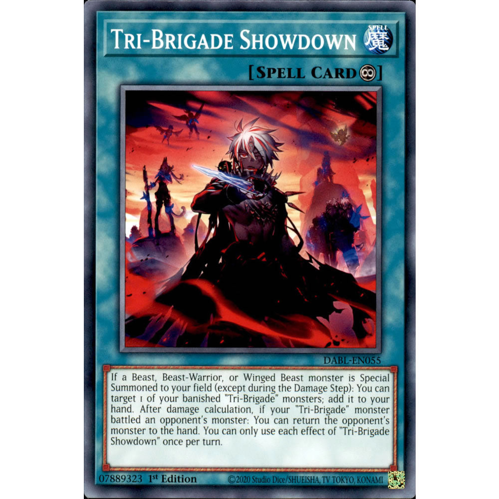 Tri-Brigade Showdown DABL-EN055 Yu-Gi-Oh! Card from the Darkwing Blast Set