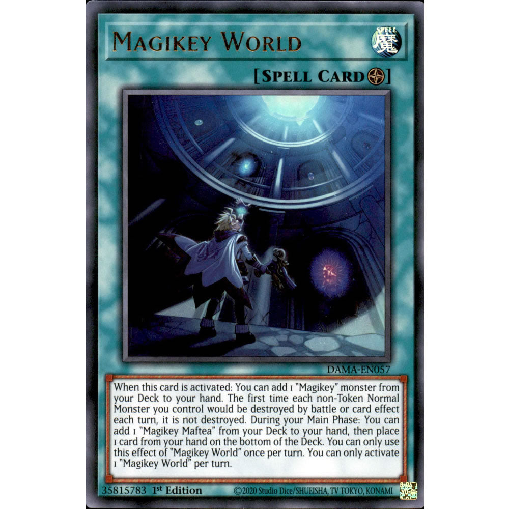 Magikey World DAMA-EN057 Yu-Gi-Oh! Card from the Dawn of Majesty Set