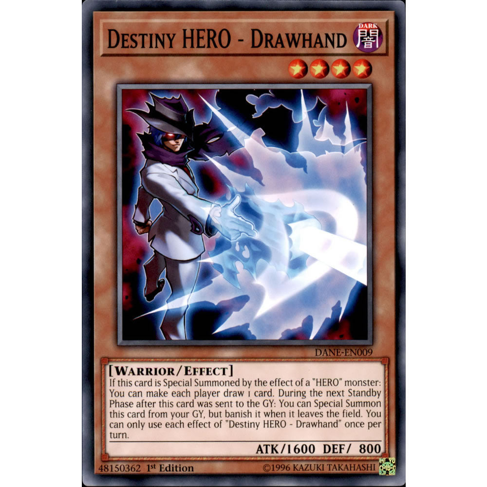 Destiny HERO - Drawhand DANE-EN009 Yu-Gi-Oh! Card from the Dark Neostorm Set
