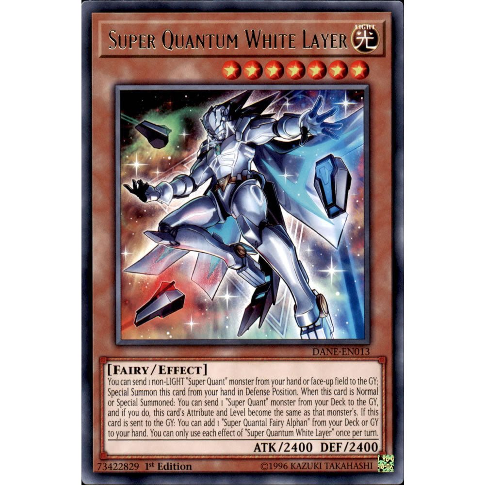 Super Quantum White Layer DANE-EN013 Yu-Gi-Oh! Card from the Dark Neostorm Set