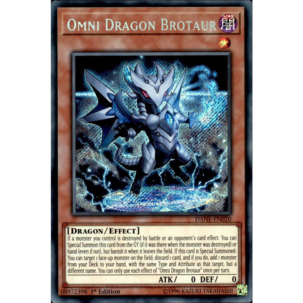 Omni Dragon Brotaur DANE-EN020 Yu-Gi-Oh! Card from the Dark Neostorm Set