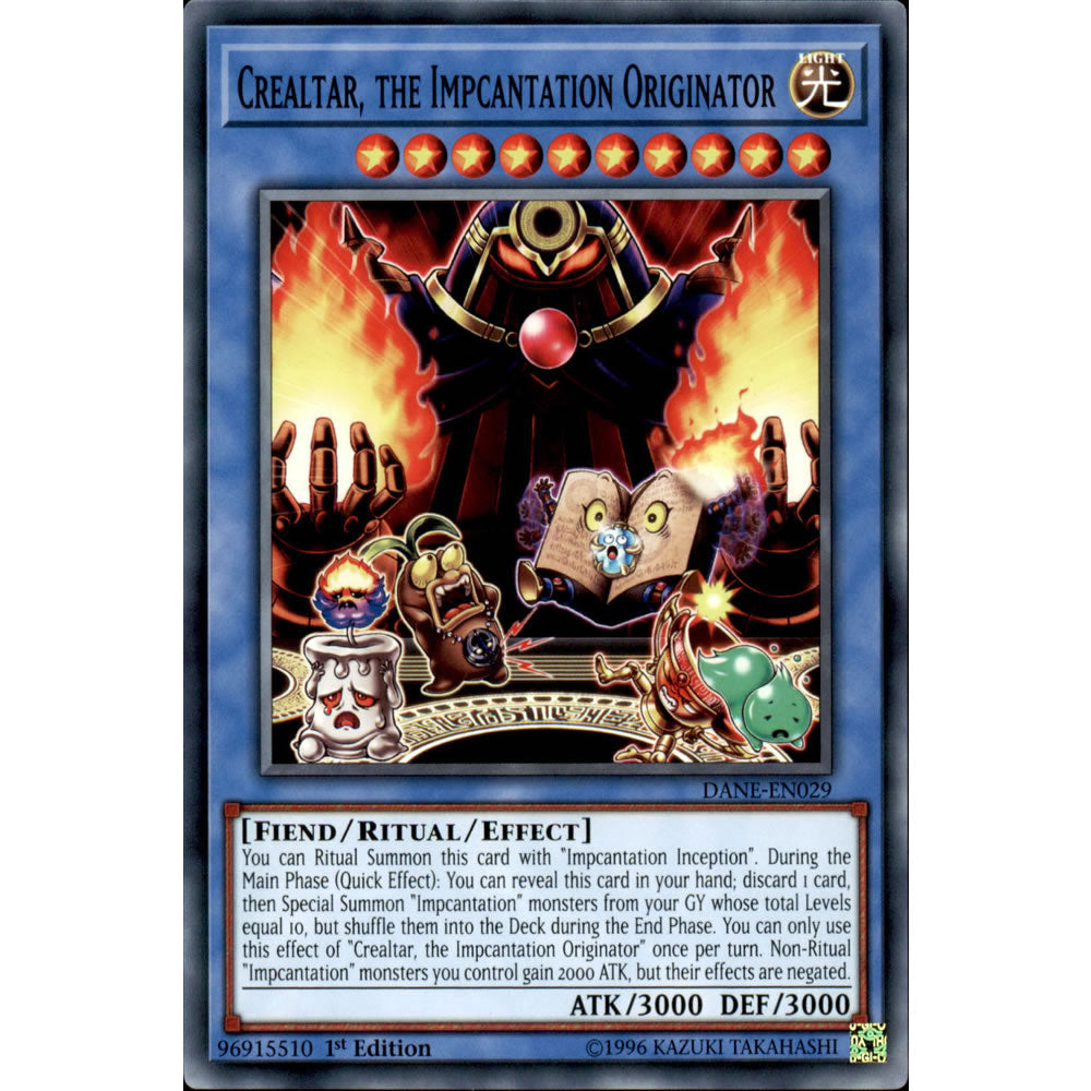 Crealtar, the Impcantation Originator DANE-EN029 Yu-Gi-Oh! Card from the Dark Neostorm Set