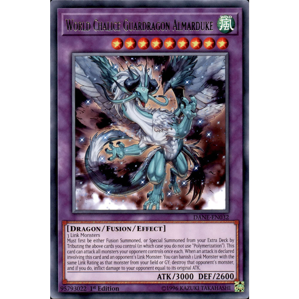 World Chalice Guardragon Almarduke DANE-EN032 Yu-Gi-Oh! Card from the Dark Neostorm Set