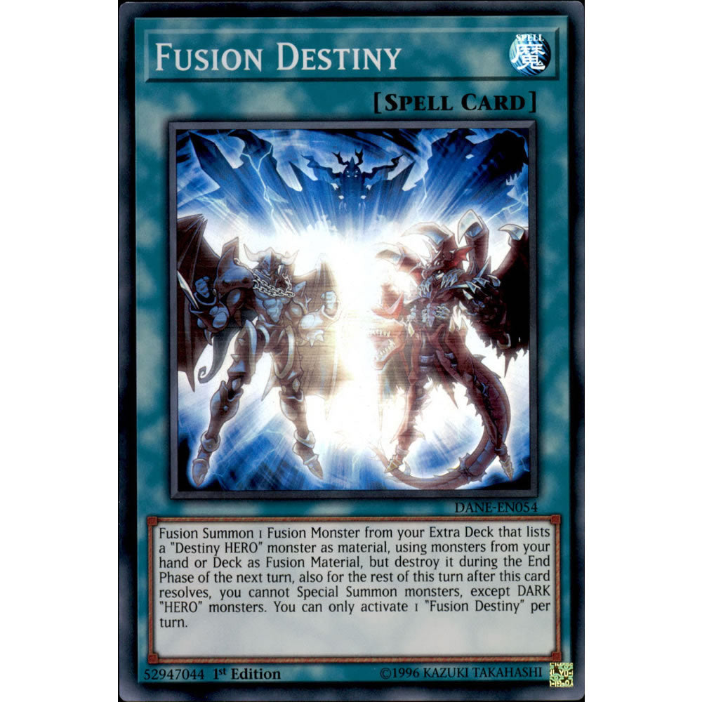 Fusion Destiny DANE-EN054 Yu-Gi-Oh! Card from the Dark Neostorm Set