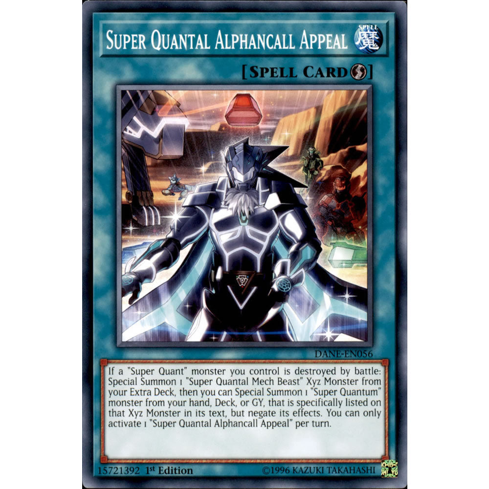 Super Quantal Alphancall Appeal DANE-EN056 Yu-Gi-Oh! Card from the Dark Neostorm Set