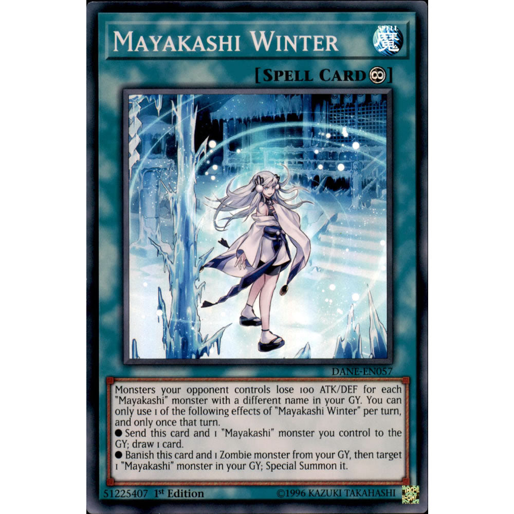 Mayakashi Winter DANE-EN057 Yu-Gi-Oh! Card from the Dark Neostorm Set