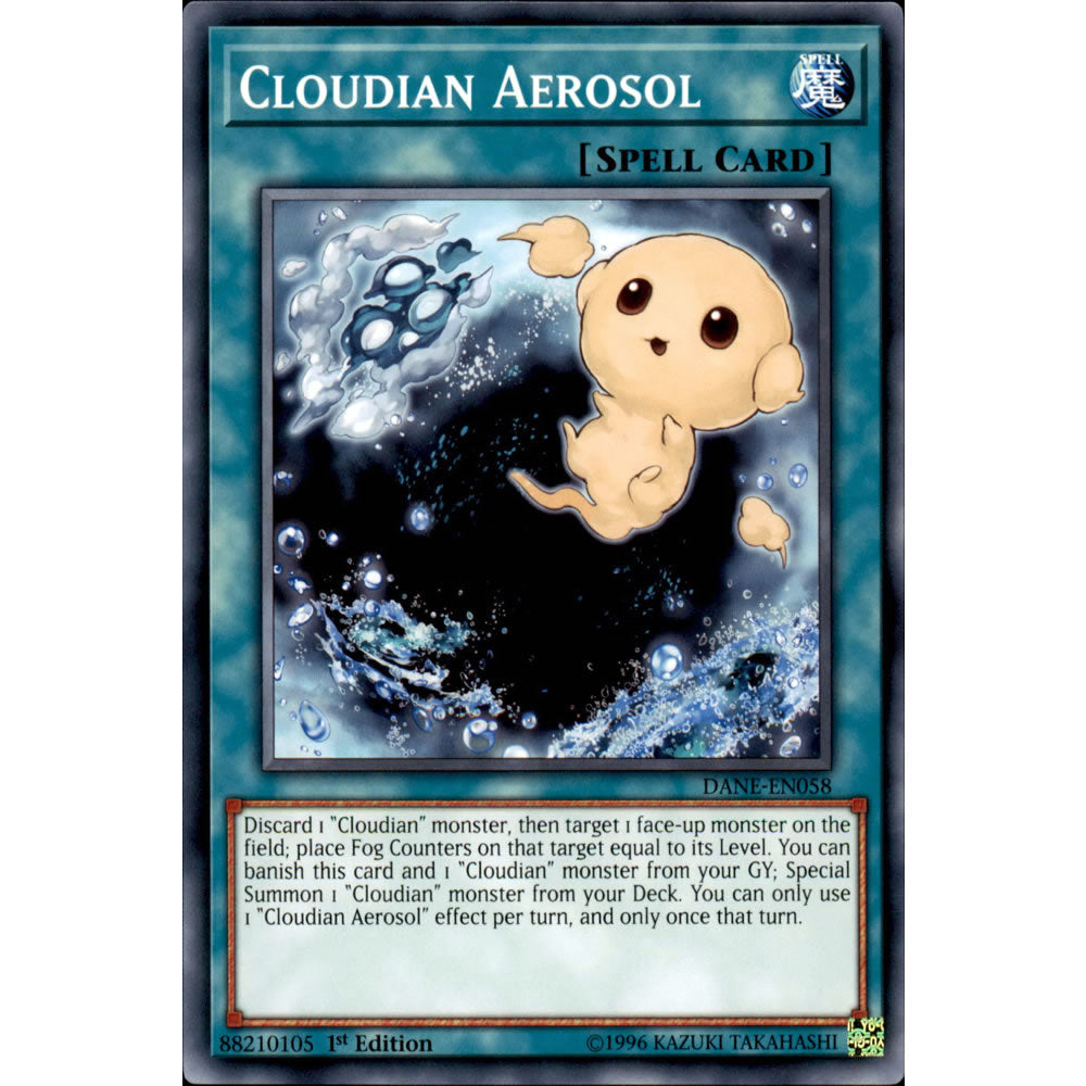 Cloudian Aerosol DANE-EN058 Yu-Gi-Oh! Card from the Dark Neostorm Set