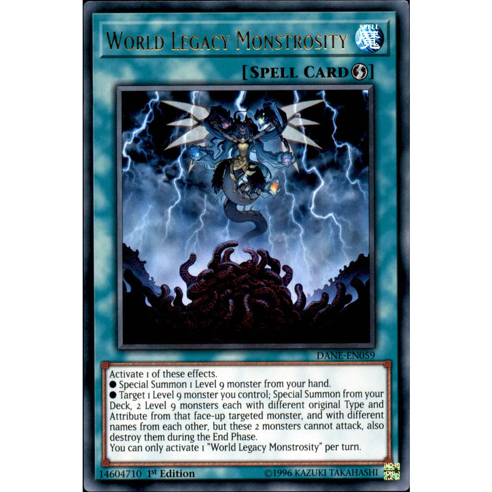 World Legacy Monstrosity DANE-EN059 Yu-Gi-Oh! Card from the Dark Neostorm Set