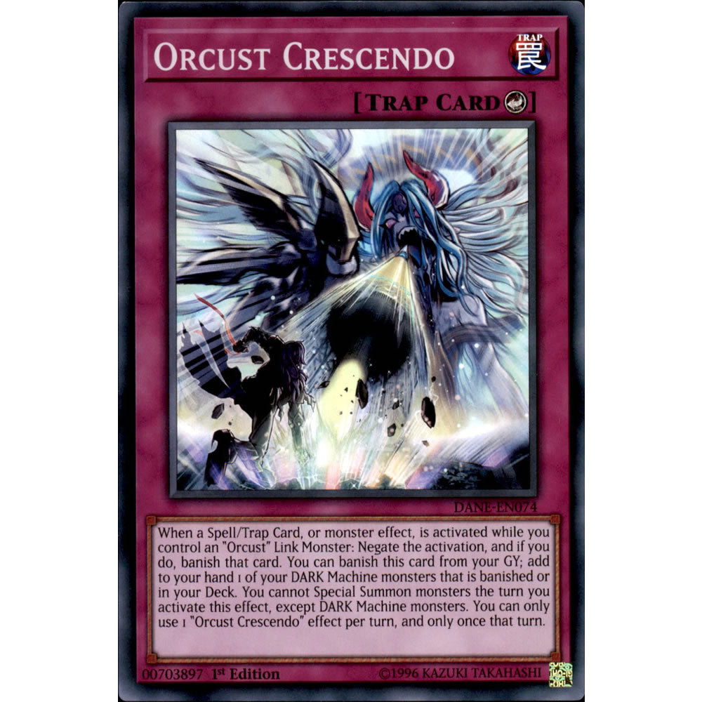 Orcust Crescendo DANE-EN074 Yu-Gi-Oh! Card from the Dark Neostorm Set