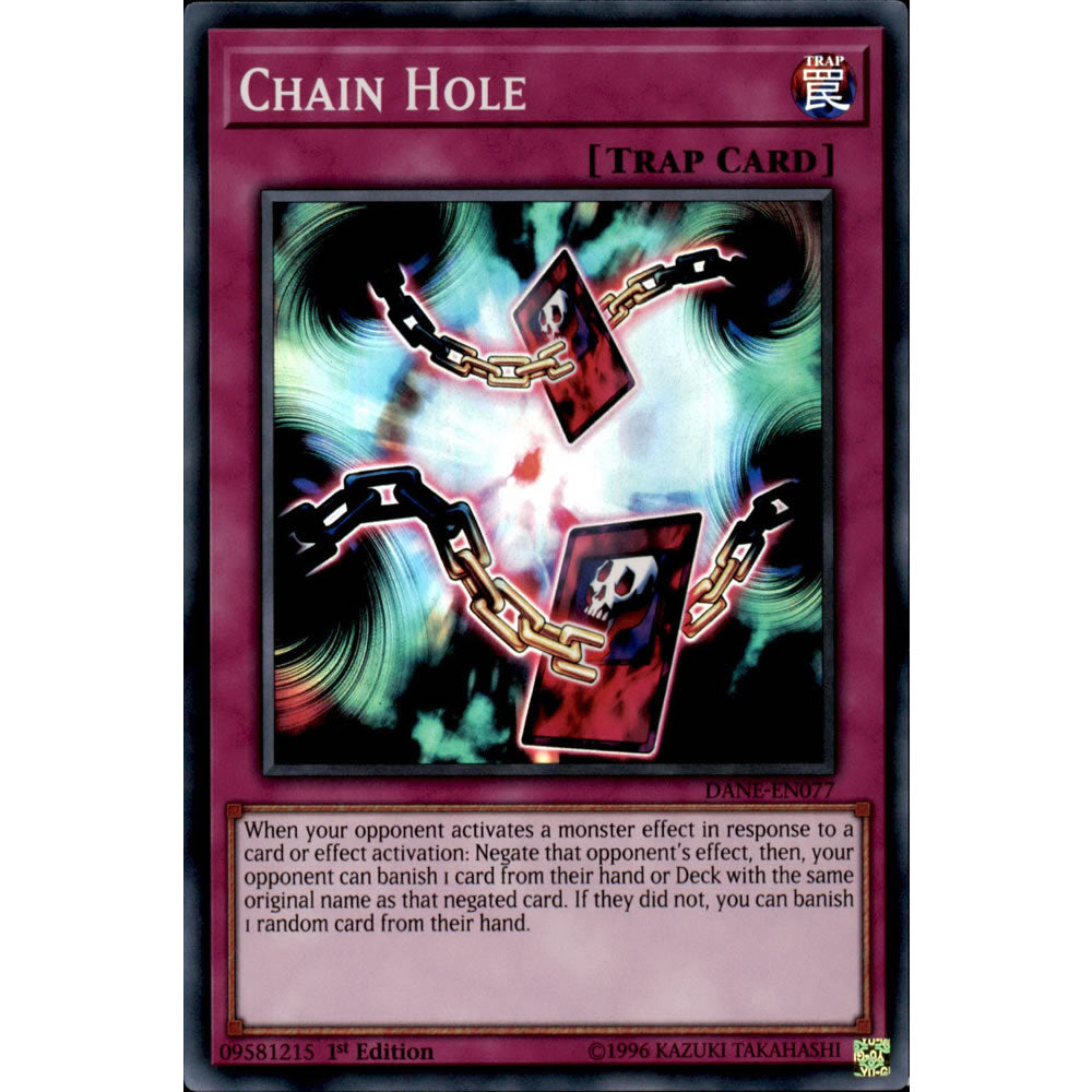 Chain Hole DANE-EN077 Yu-Gi-Oh! Card from the Dark Neostorm Set