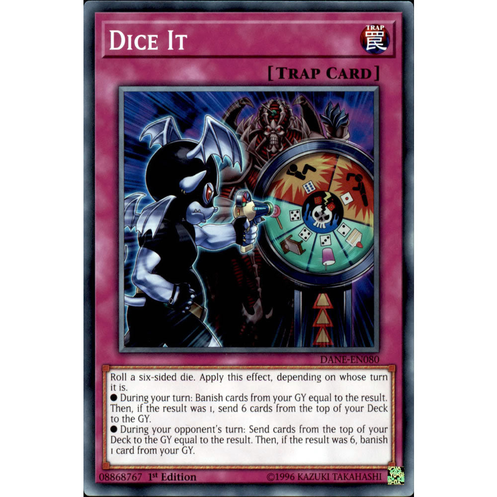 Dice It DANE-EN080 Yu-Gi-Oh! Card from the Dark Neostorm Set
