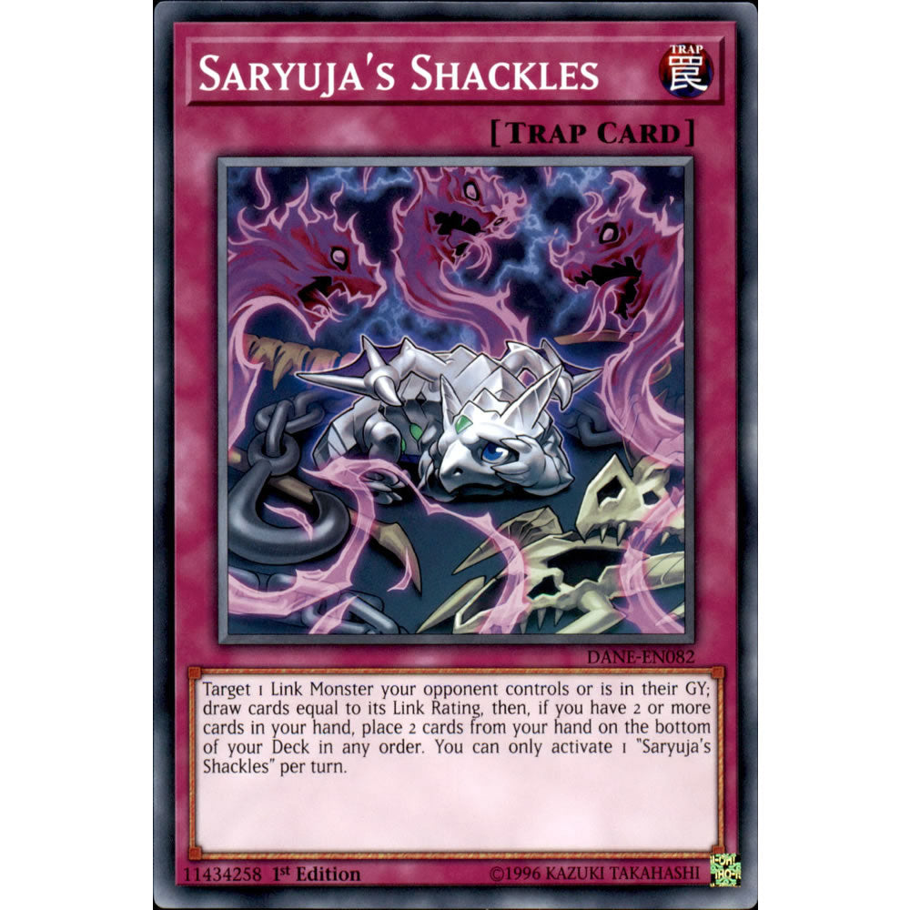 Saryuja's Shackles DANE-EN082 Yu-Gi-Oh! Card from the Dark Neostorm Set