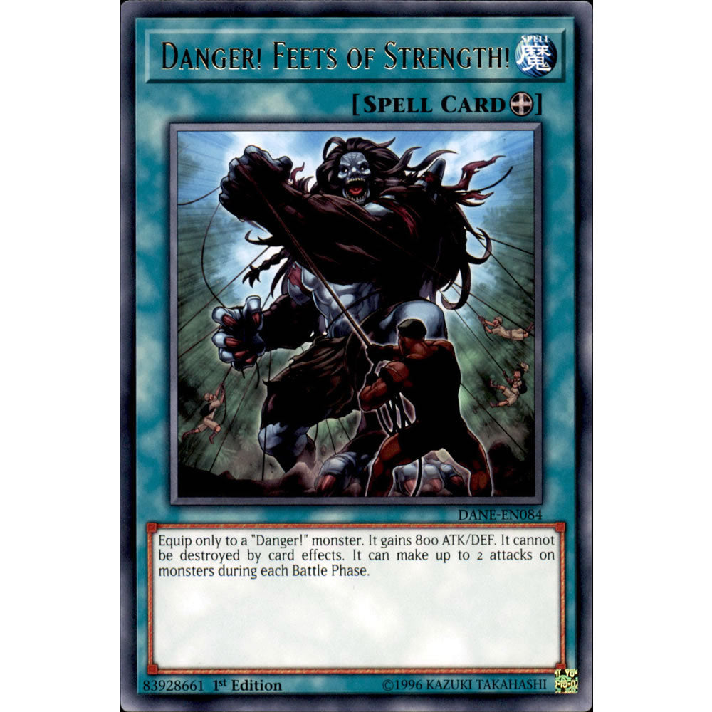 Danger! Feets of Strength! DANE-EN084 Yu-Gi-Oh! Card from the Dark Neostorm Set