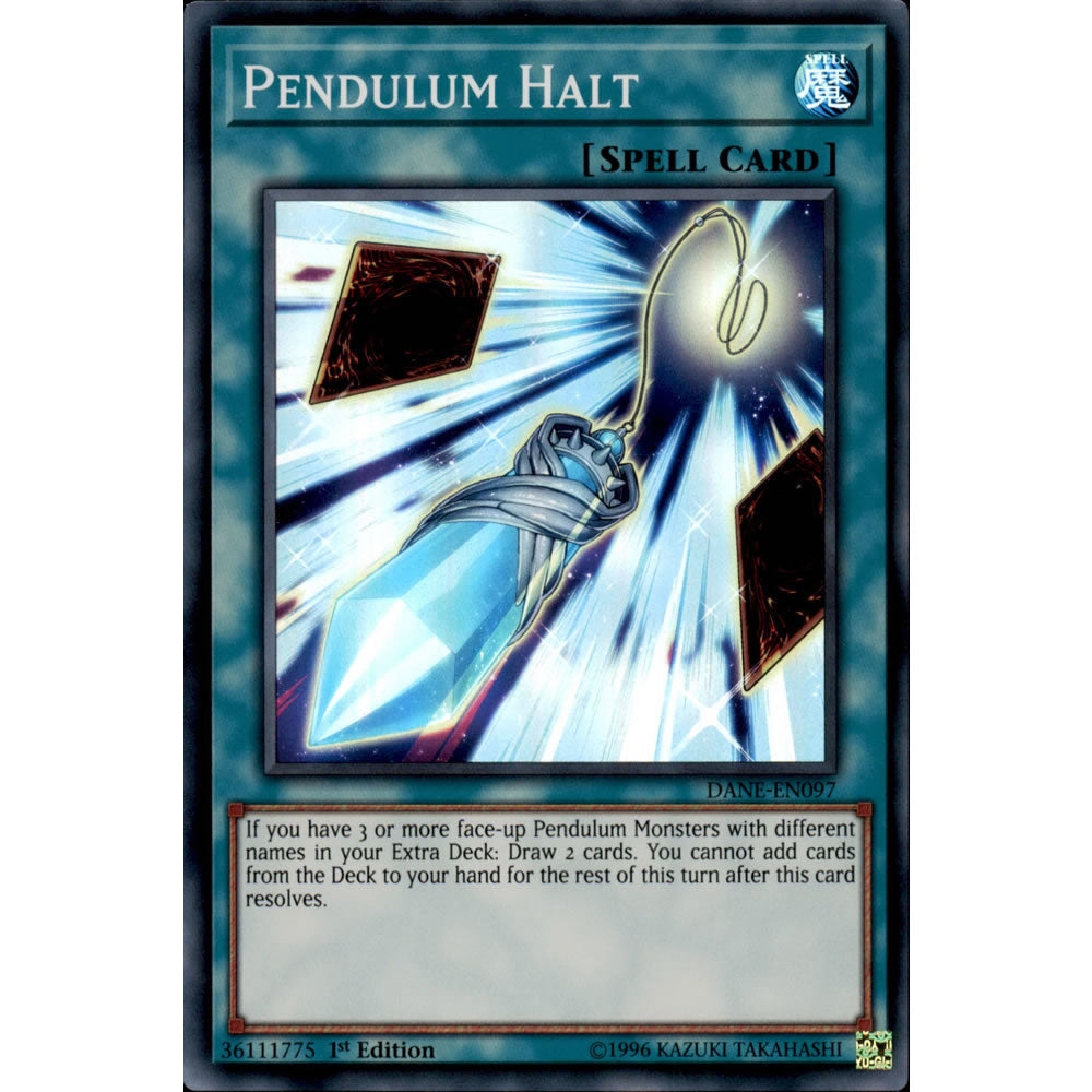 Pendulum Halt DANE-EN097 Yu-Gi-Oh! Card from the Dark Neostorm Set