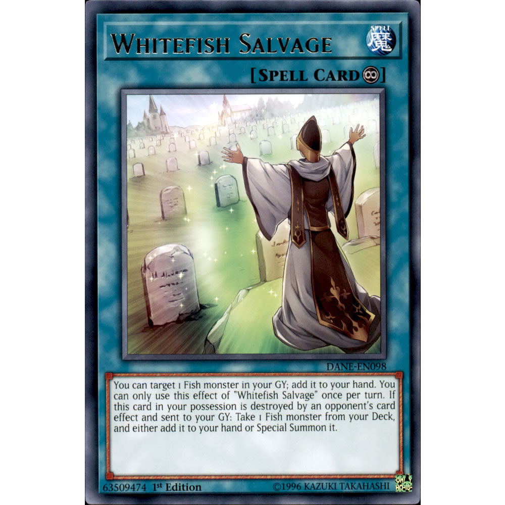 Whitefish Salvage DANE-EN098 Yu-Gi-Oh! Card from the Dark Neostorm Set