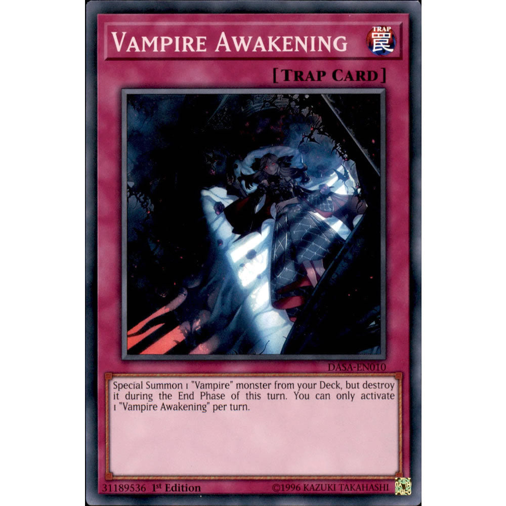 Vampire Awakening DASA-EN010 Yu-Gi-Oh! Card from the Dark Saviors Set