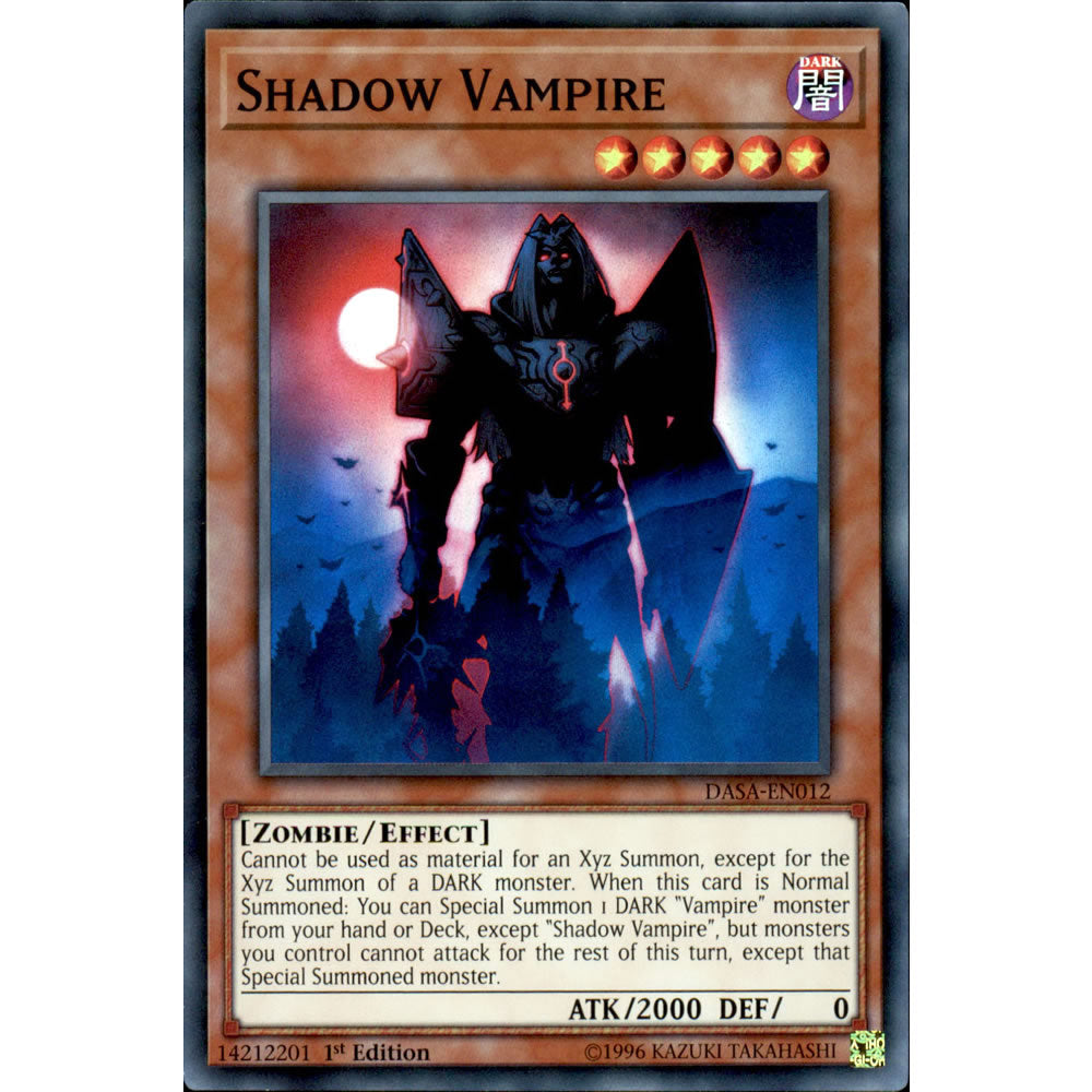 Shadow Vampire DASA-EN012 Yu-Gi-Oh! Card from the Dark Saviors Set