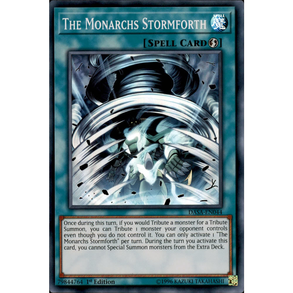 The Monarchs Stormforth DASA-EN044 Yu-Gi-Oh! Card from the Dark Saviors Set