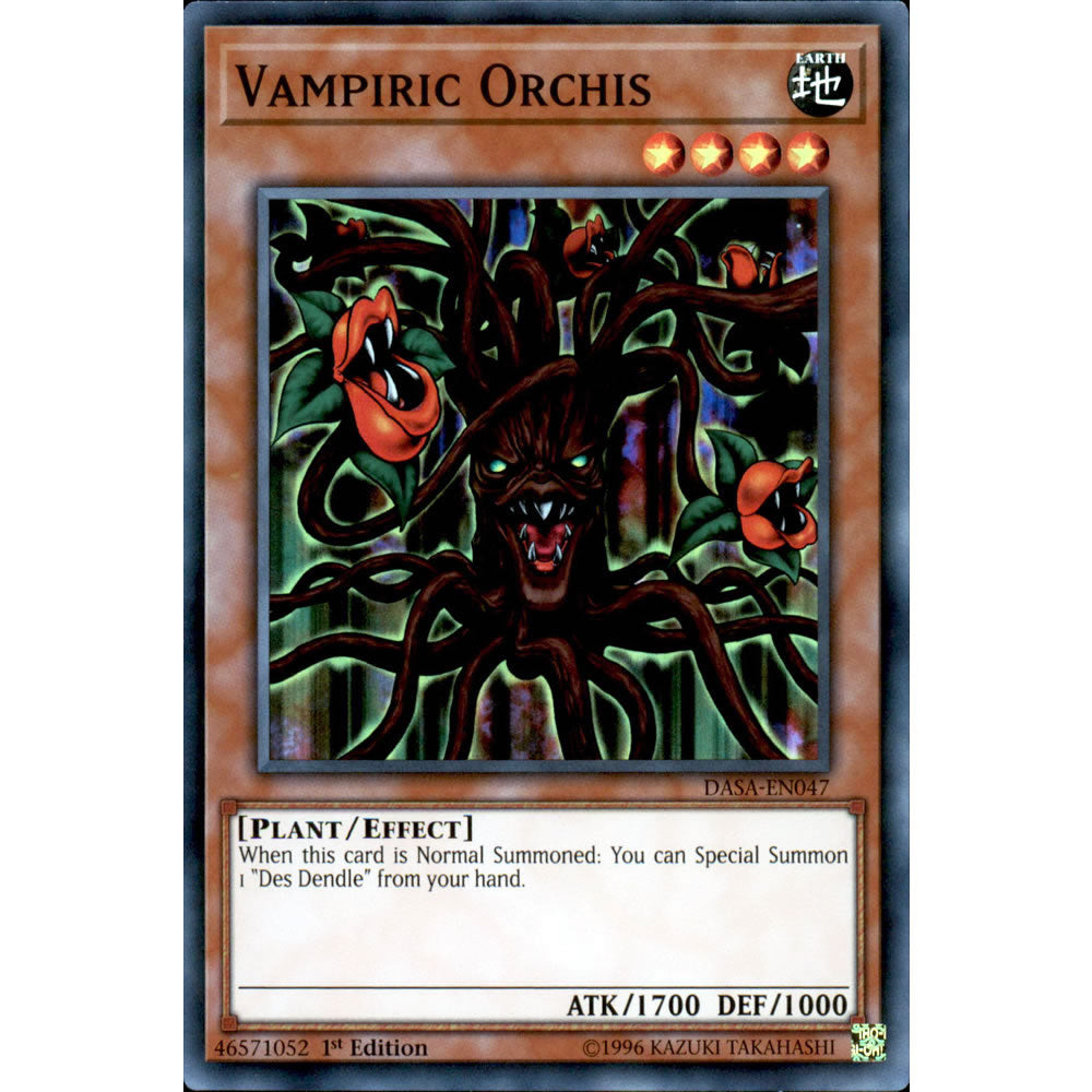 Vampiric Orchis DASA-EN047 Yu-Gi-Oh! Card from the Dark Saviors Set