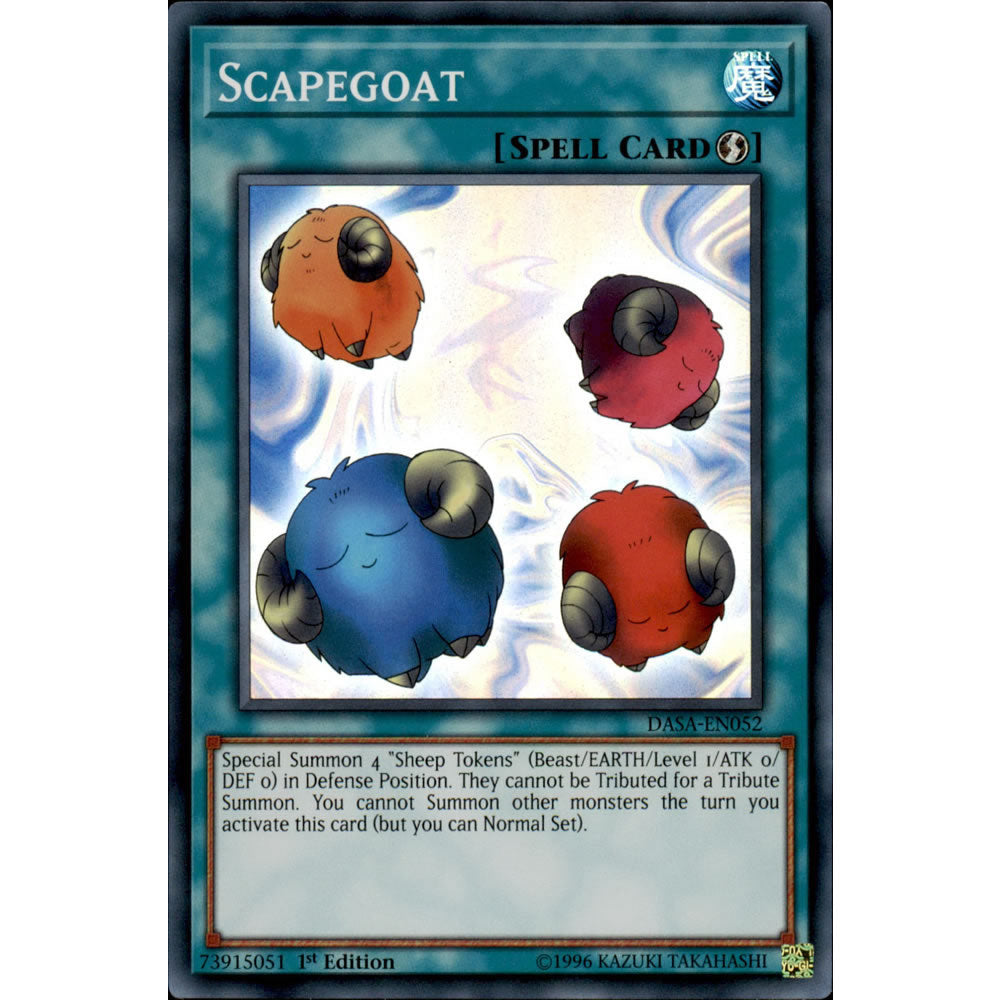 Scapegoat DASA-EN052 Yu-Gi-Oh! Card from the Dark Saviors Set