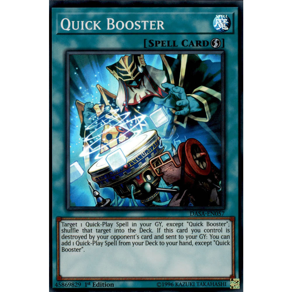 Quick Booster DASA-EN057 Yu-Gi-Oh! Card from the Dark Saviors Set