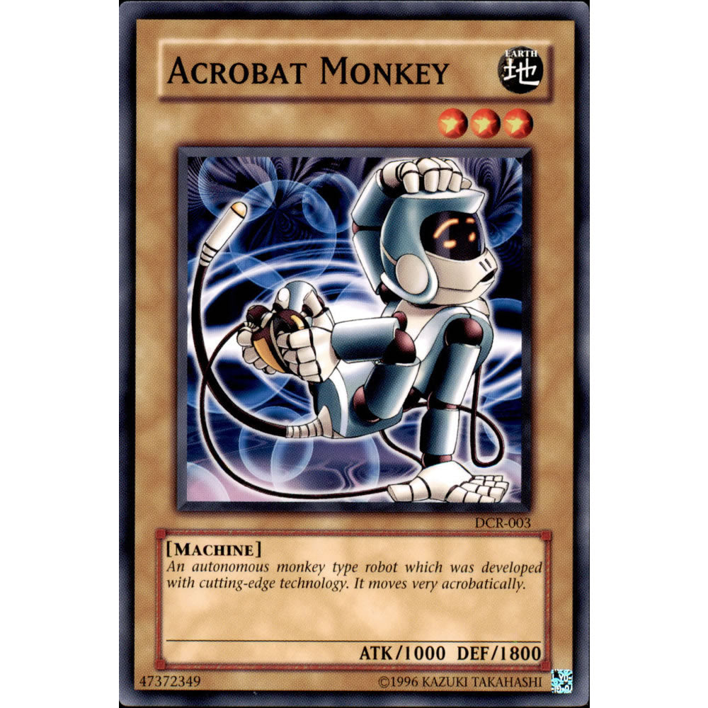 Acrobat Monkey DCR-003 Yu-Gi-Oh! Card from the Dark Crisis Set