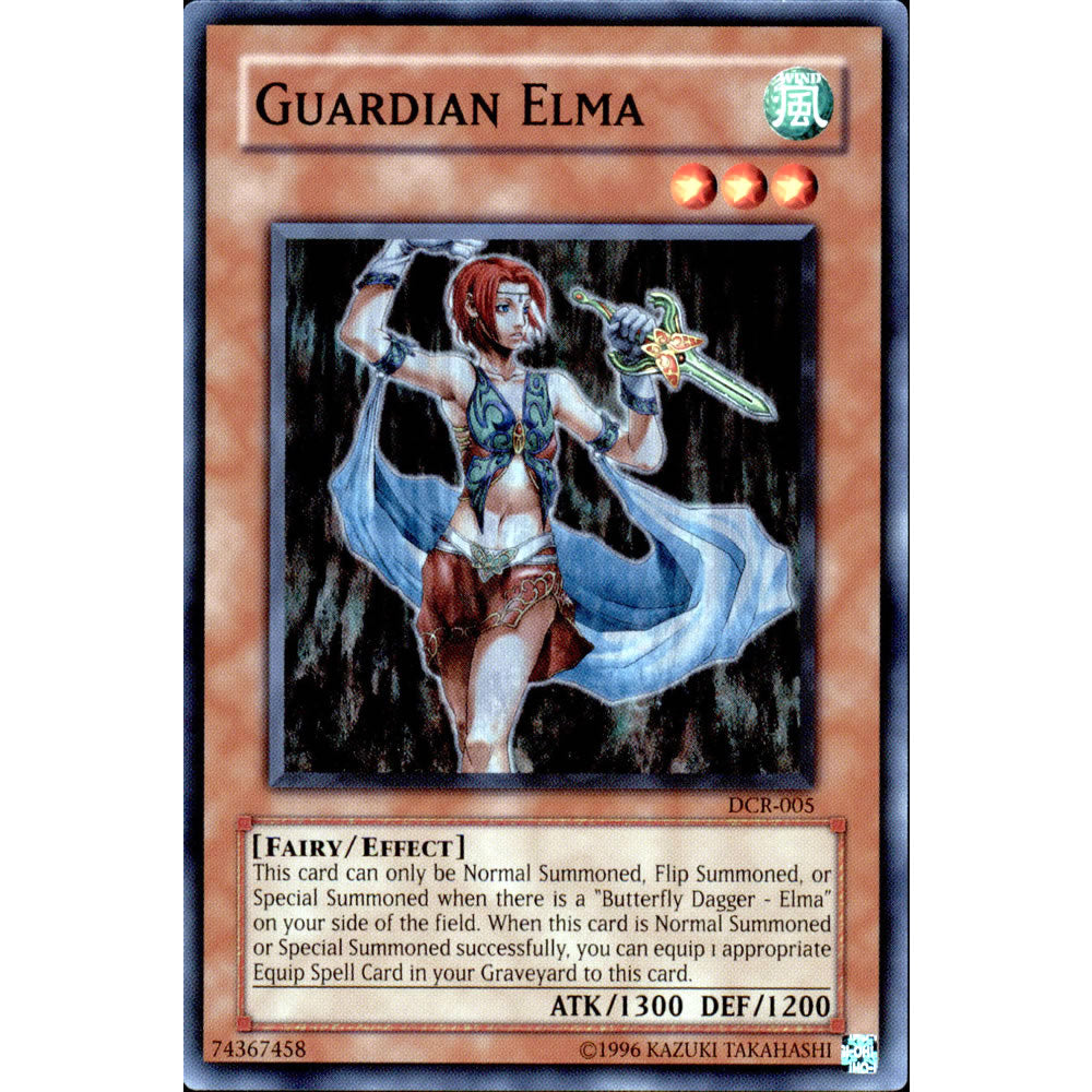 Guardian Elma DCR-005 Yu-Gi-Oh! Card from the Dark Crisis Set