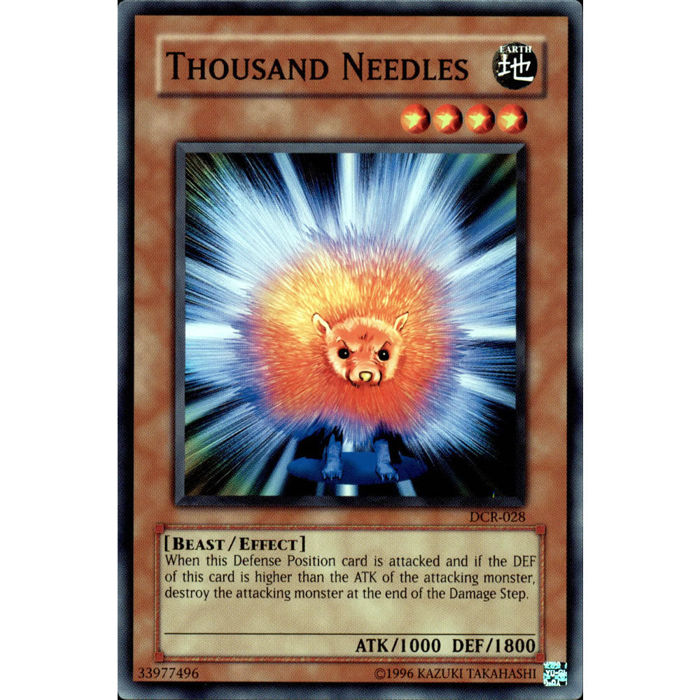 Thousand Needles DCR-028 Yu-Gi-Oh! Card from the Dark Crisis Set