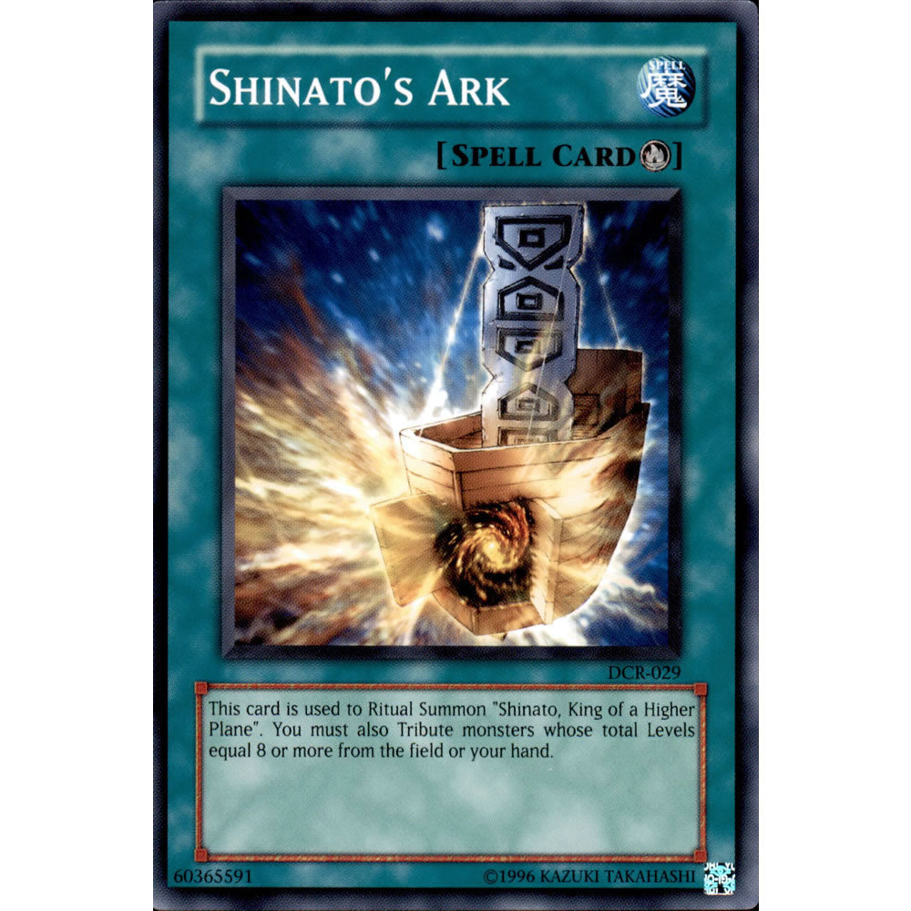 Shinato`s Ark DCR-029 Yu-Gi-Oh! Card from the Dark Crisis Set