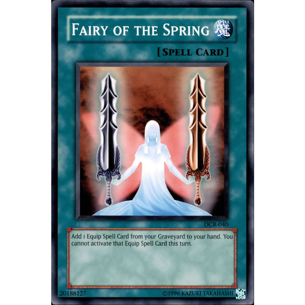 Fairy of the Spring DCR-040 Yu-Gi-Oh! Card from the Dark Crisis Set