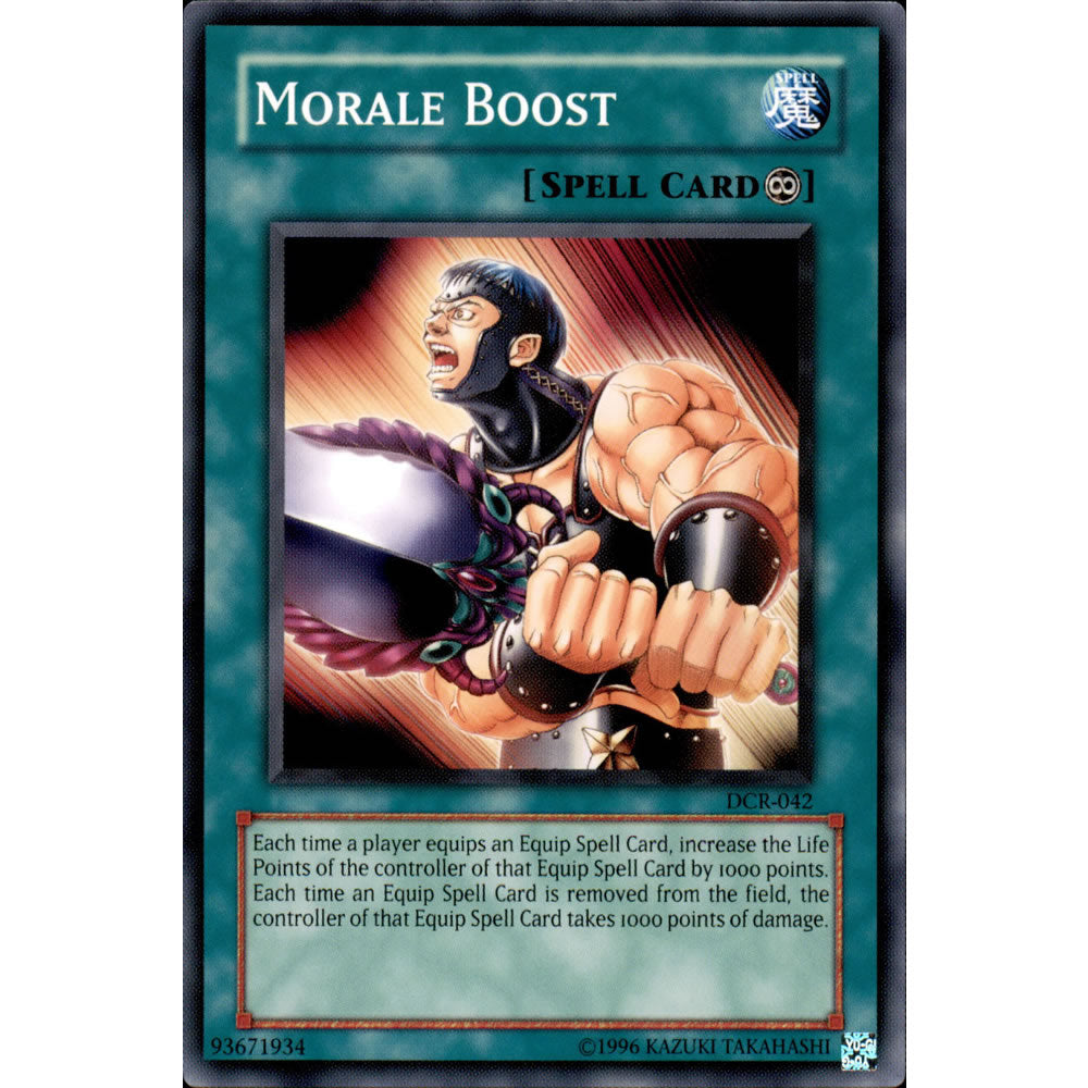 Morale Boost DCR-042 Yu-Gi-Oh! Card from the Dark Crisis Set