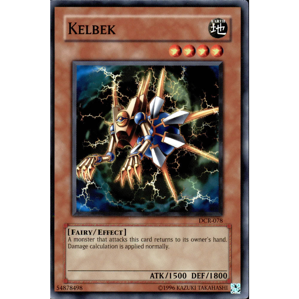 Kelbek DCR-078 Yu-Gi-Oh! Card from the Dark Crisis Set