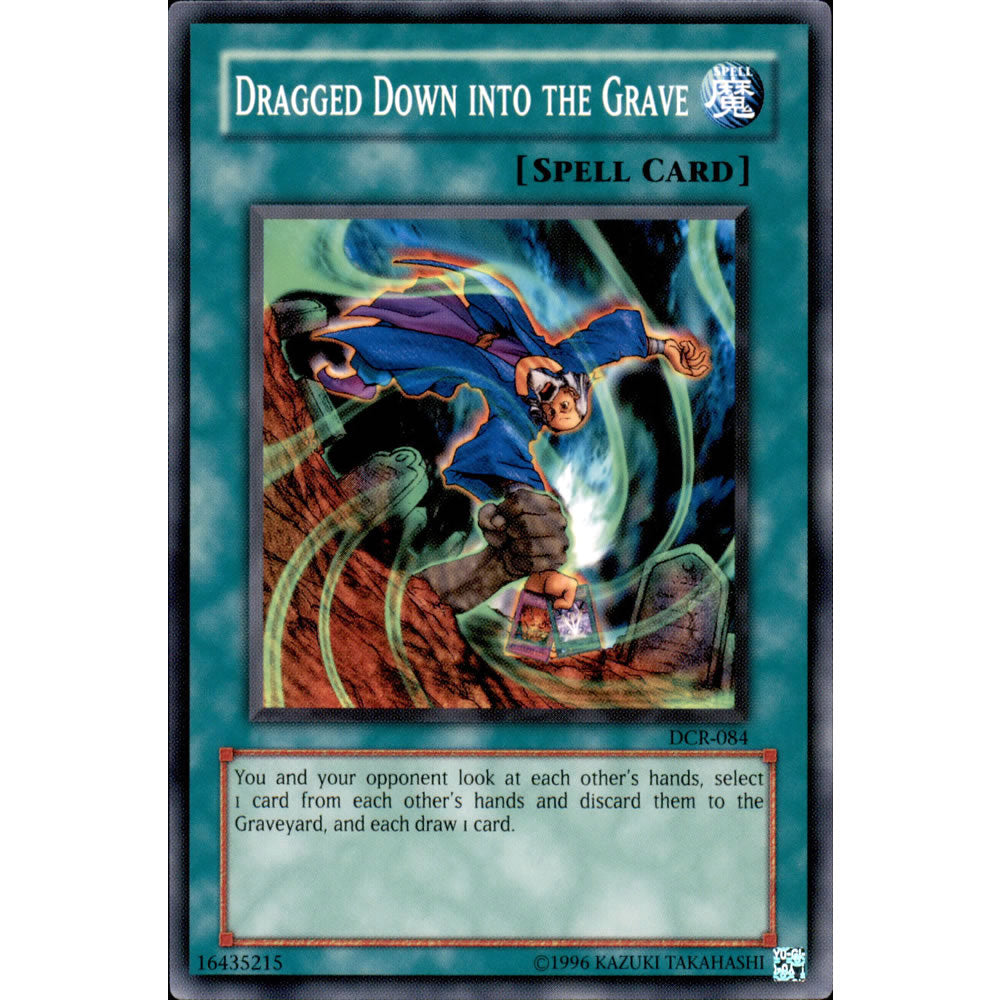Dragged Down into the Grave DCR-084 Yu-Gi-Oh! Card from the Dark Crisis Set