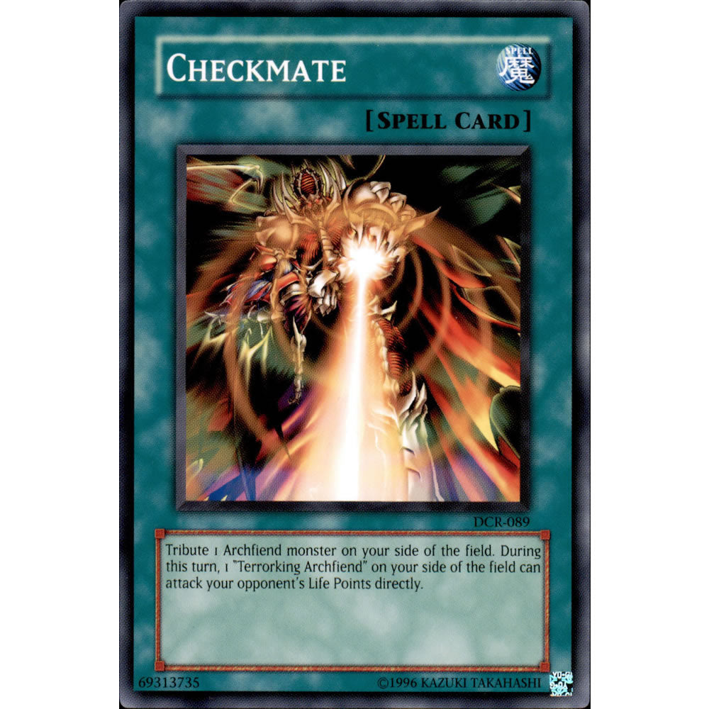 Checkmate DCR-089 Yu-Gi-Oh! Card from the Dark Crisis Set
