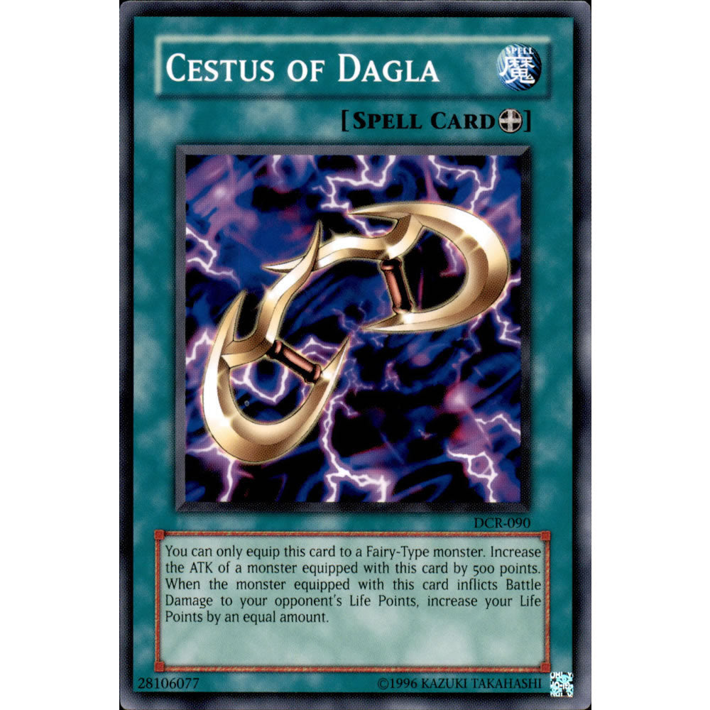 Cestus of Dagla DCR-090 Yu-Gi-Oh! Card from the Dark Crisis Set