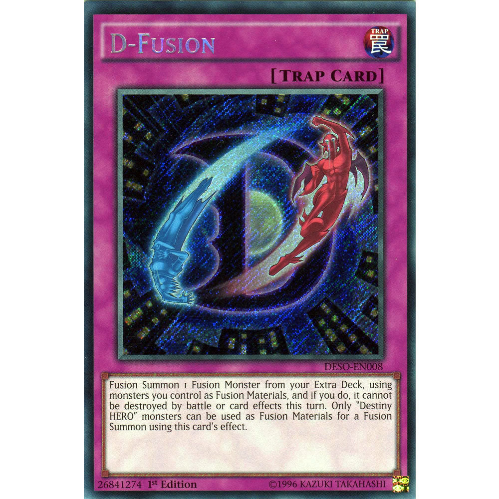 D-Fusion DESO-EN008 Yu-Gi-Oh! Card from the Destiny Soldiers Set