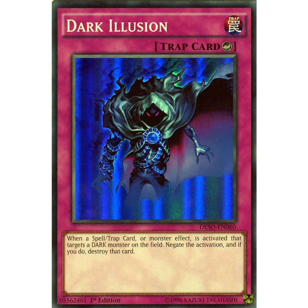 Dark Illusion DESO-EN060 Yu-Gi-Oh! Card from the Destiny Soldiers Set